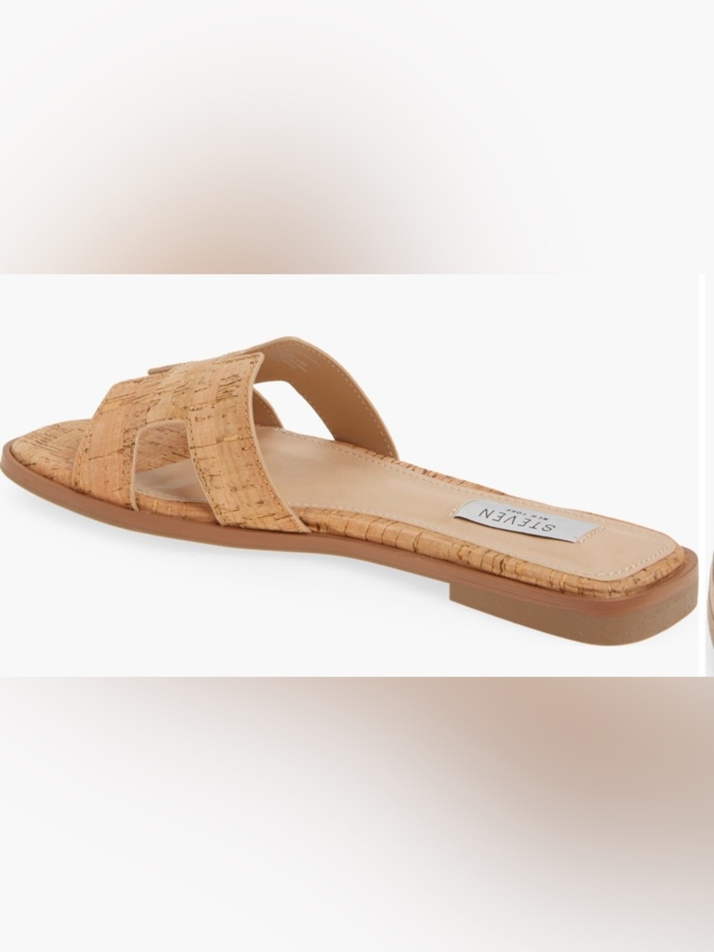 Steven New York Harlien Cork Slide Sandal - Picture 4 of 10
